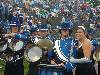 Fannin at Home (2816Wx2112H) - Drum Major Belle Doss and drum line 